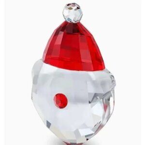 Swarovski Holiday Cheers Santa Claus Magnet - New in Box